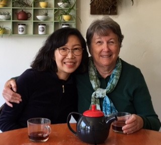 Ye Chao, Conversation Friend from China, and Cindee Robertson