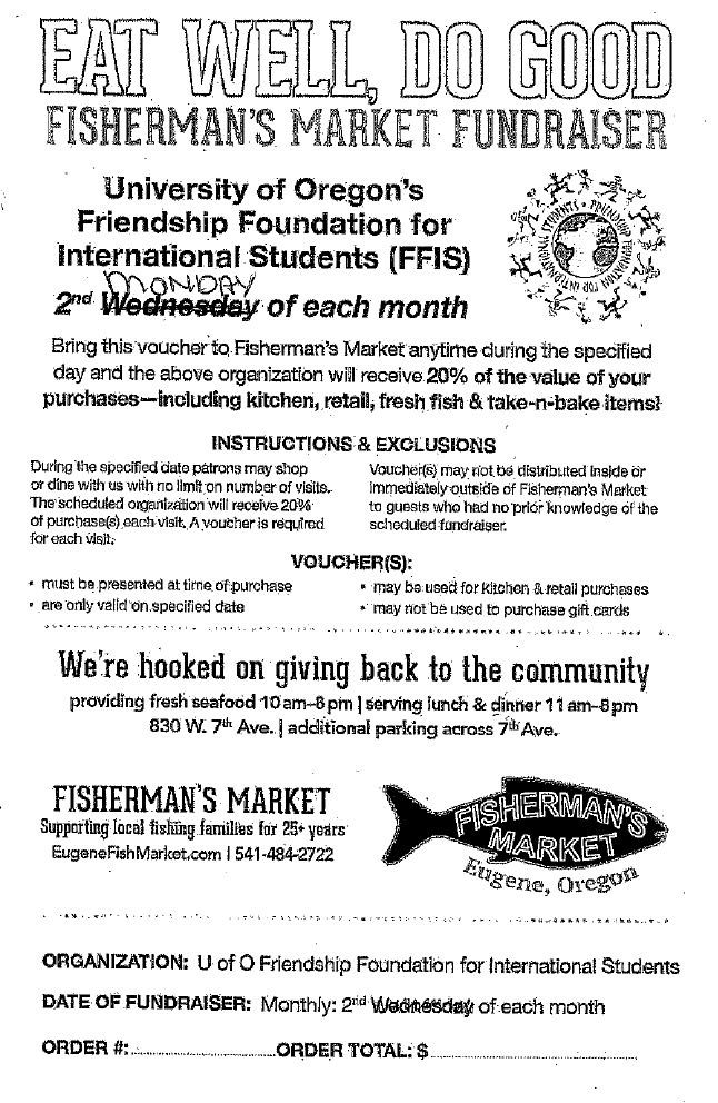 Fisherman's Market Fundraiser
