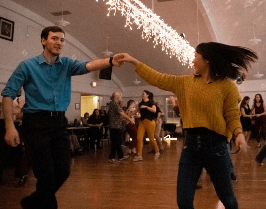 Weston and Akari Dancing