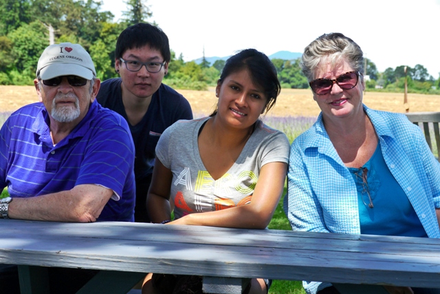 Host Family and Students